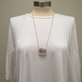 Calm Vibes Necklace - Amethyst