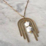Subtle Body Necklace - Howlite