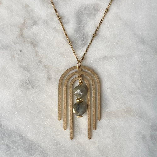 Subtle Body Necklace - Labradorite