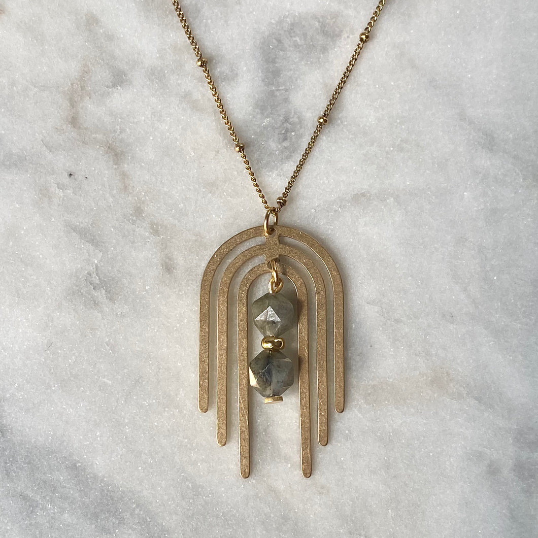 Subtle Body Necklace - Labradorite