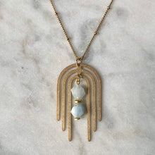 Subtle Body Necklace - Aquamarine