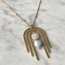 Subtle Body Necklace - Aquamarine