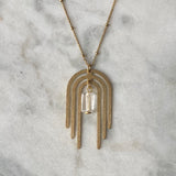 Subtle Body Necklace - Clear Quartz