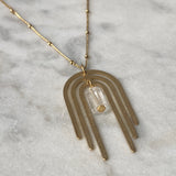 Subtle Body Necklace - Clear Quartz