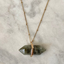 Transceive Necklace - Labradorite