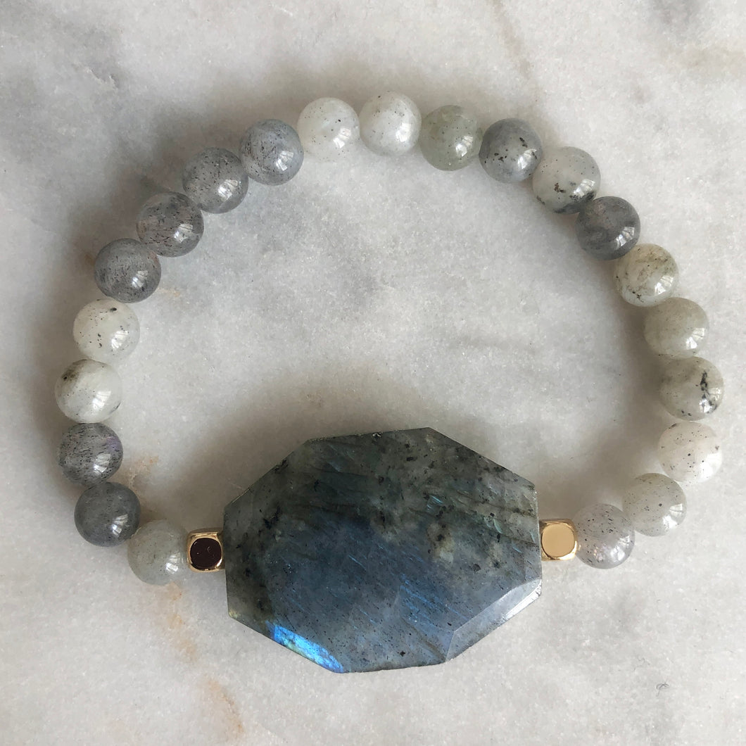 Beginner's Mind Bracelet - Labradorite