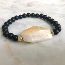 Beginner's Mind Bracelet - Onyx & Citrine