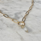 Eternal Flow Necklace - Clear Quartz
