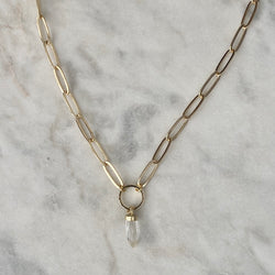 Eternal Flow Necklace - Clear Quartz