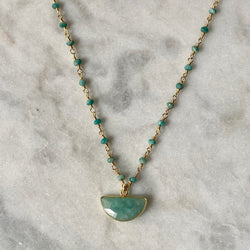 Empower Necklace - Amazonite