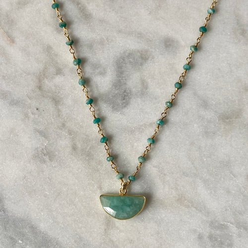 Empower Necklace - Amazonite