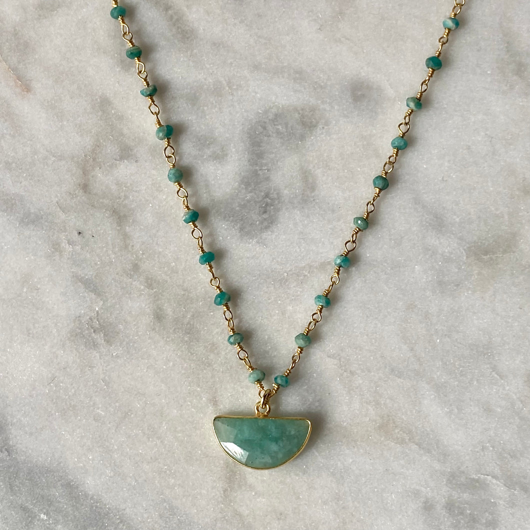 Empower Necklace - Amazonite