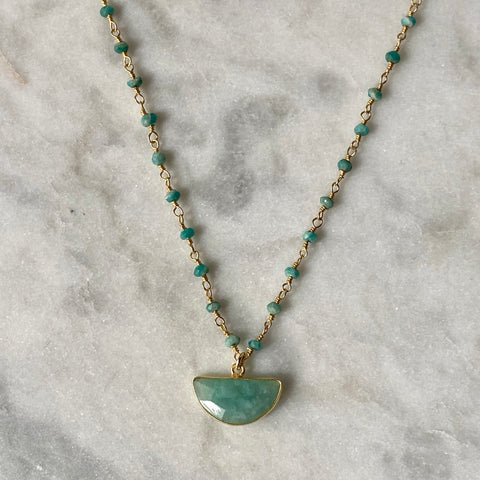 Empower Necklace - Amazonite