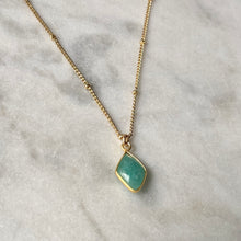 Abundance Necklace - Amazonite / Blue Opal / Labradorite