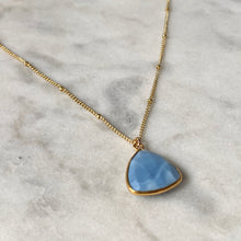 Tranquility Necklace - Blue Opal