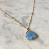 Tranquility Necklace - Blue Opal