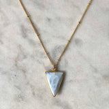 Divine Feminine Necklace - Blue Opal