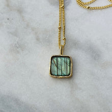 Stability Necklace - Labradorite