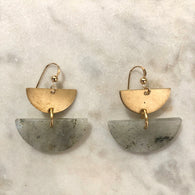 Sacred Vessel Earrings - Labradorite