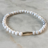 Subtle Energy Bracelet - Howlite