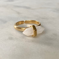 Transceive Ring - Moonstone