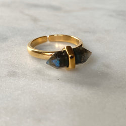 Transceive Ring - Labradorite