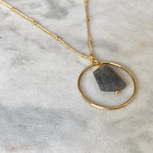 Infinite Love Necklace - Labradorite