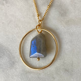 Infinite Love Necklace - Labradorite