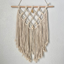 Citrine Macrame Wall Hanging