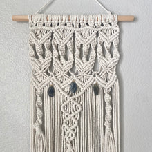 Labradorite Long Macrame Wall Hanging