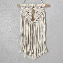 Moonstone Mini Macrame Wall Hanging II