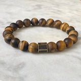 Harmony Men's Bracelet - Golden Tiger's Eye