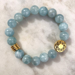 Seat of the Soul Bracelet - Aquamarine