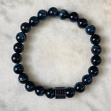 Harmony Men's Bracelet - Blue Tiger's Eye