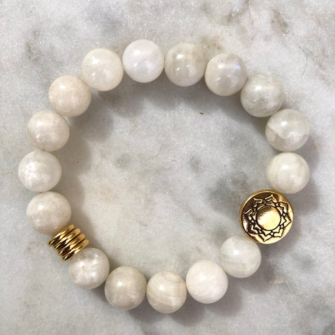 Seat of the Soul Bracelet - Moonstone