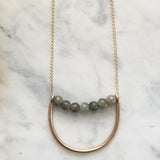 Labradorite necklace - supports change and transformation