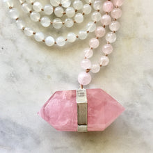 Rose Quartz & Moonstone Mala - Love & New Beginnings