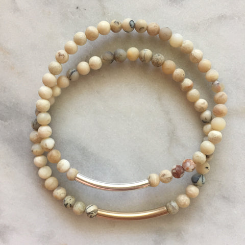 Simplicity Bracelet - African Opal