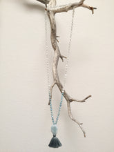 Aquamarine & Moonstone Mala - To Protect & Calm