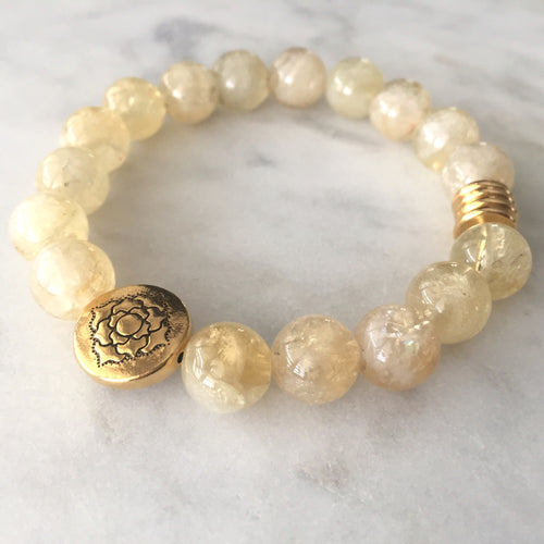 Seat of the Soul Bracelet - Citrine