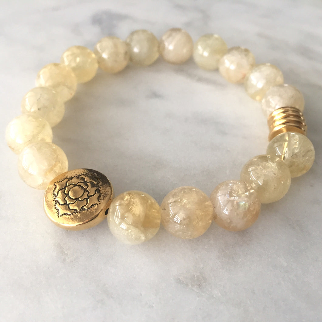 Seat of the Soul Bracelet - Citrine