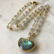 Embrace Change Necklace - Labradorite