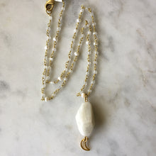 Luna Mini Necklace - Moonstone