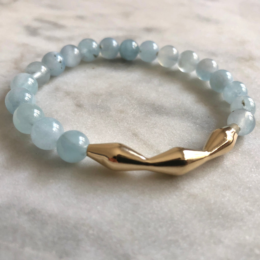 Brighter Days Bracelet - Aquamarine