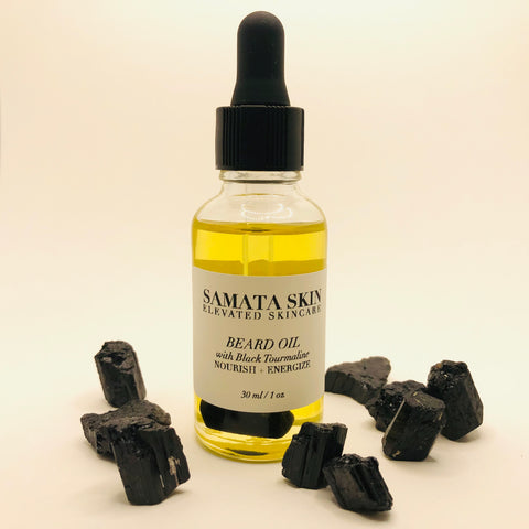 Nourishing Beard Oil with Black Tourmaline