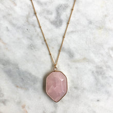 Harmony Necklace - Rose Quartz