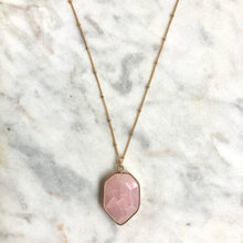 Harmony Necklace - Rose Quartz