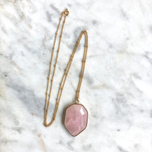 Harmony Necklace - Rose Quartz