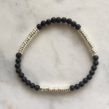 Onyx layering bracelet