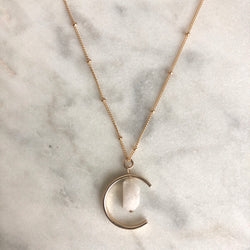 Serenity Necklace - Moonstone